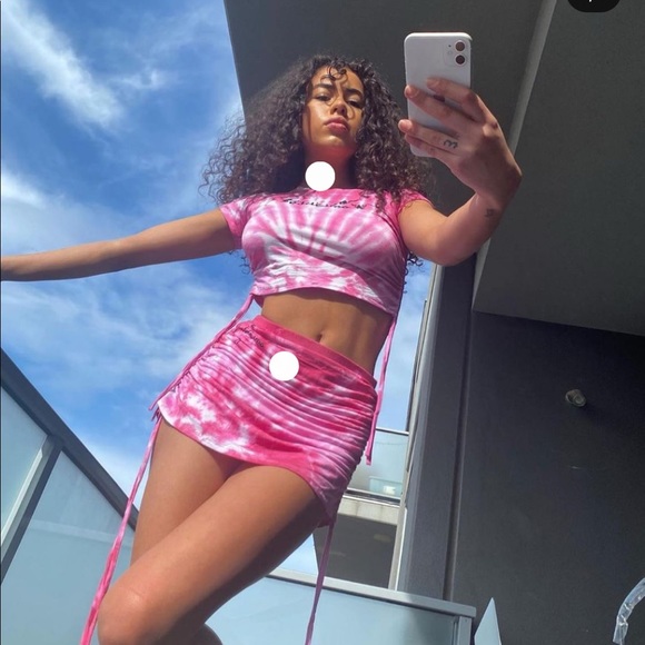 O-MIGHTY Fairyland Tie-Dye Drawstring Skirt Set - Picture 6 of 6